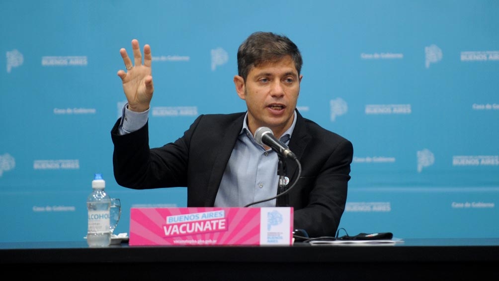 Axel Kicillof aseguró que en los últimos tres días se vacunaron 95 mil bonaerenses